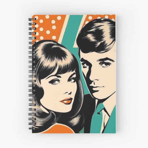 Item preview, Art - Pop Art Couple, 1960s Graphic Aesthetic designed and sold by Beat-It.