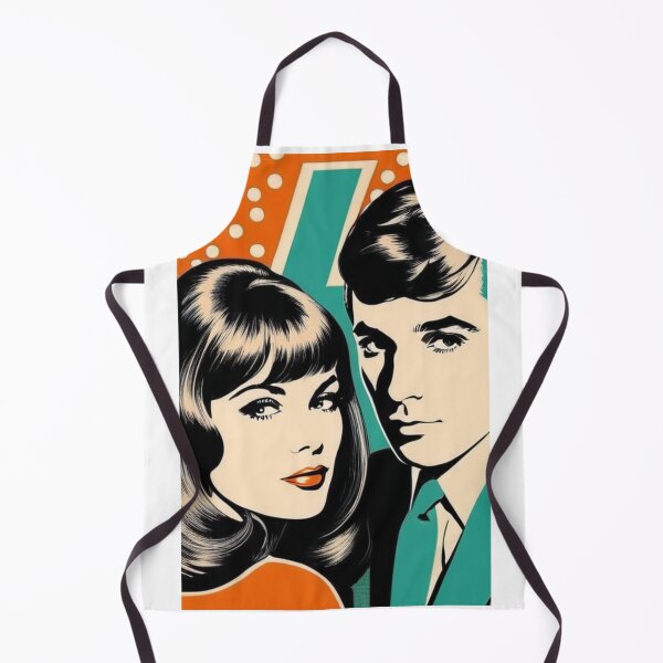 Item preview, Art - Pop Art Couple, 1960s Graphic Aesthetic designed and sold by Beat-It.