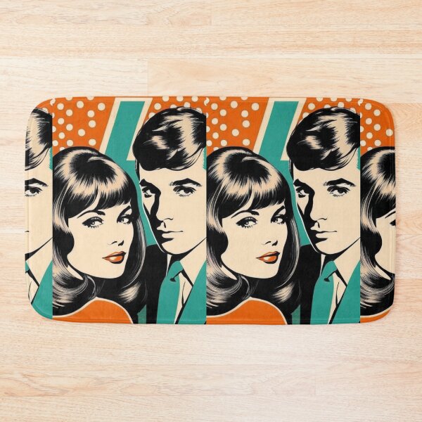 Artikelvorschau, Art - Pop Art Couple, 1960s Graphic Aesthetic entworfen und verkauft von Beat-It.