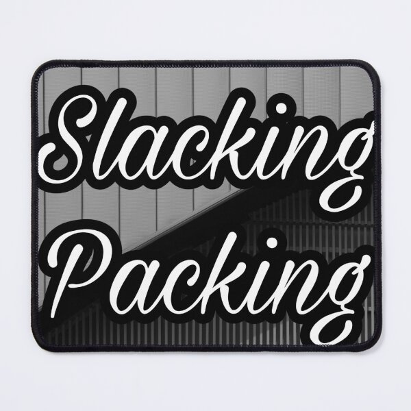 Item preview, Slacking Packing 2026 Logo (Square) designed and sold by slackingpacking.