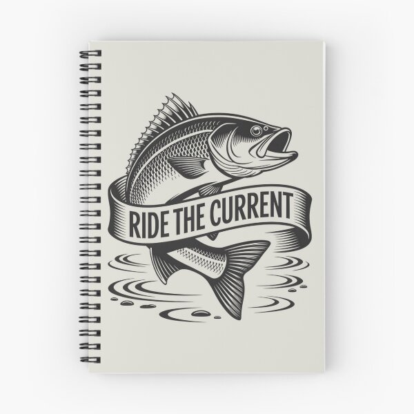 Item preview, Striped Bass Current designed and sold by JebliDesign.