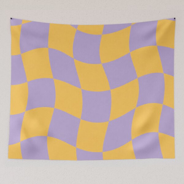 Item preview, Pastel Wavy Checkerboard Pattern designed and sold by Aureva Arts Shop.