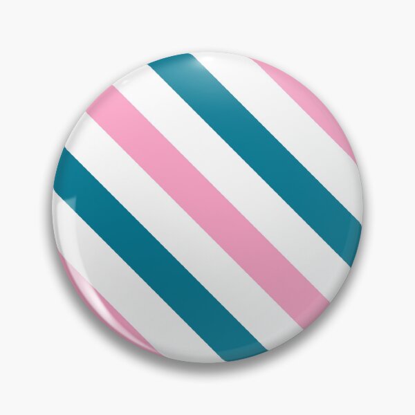 Item preview, Blue and pink Diagonal Stripe Pattern designed and sold by Pattern Petals.