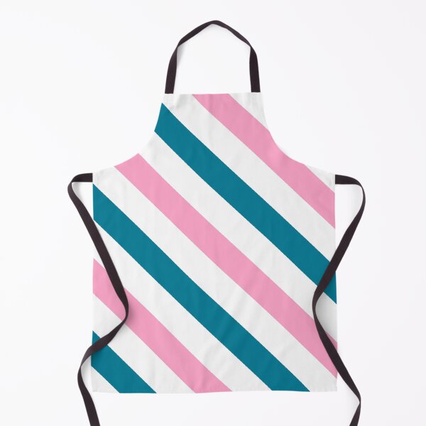 Item preview, Blue and pink Diagonal Stripe Pattern designed and sold by Pattern Petals.