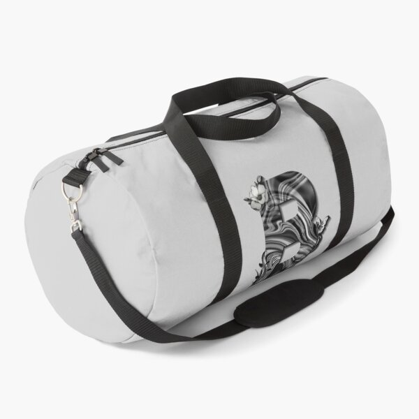 Item preview, Letter B Botanical Monogram black and white liquid marble designed and sold by iRenza.