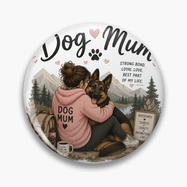 Item preview, Dog Mum Hiking – Adventures Are Better Together designed and sold by SMARTKIT  DESIGNAGENCY.