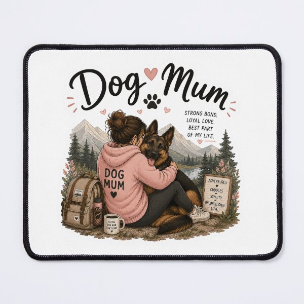 Item preview, Dog Mum Hiking – Adventures Are Better Together designed and sold by SMARTKIT DESIGNAGENCY.