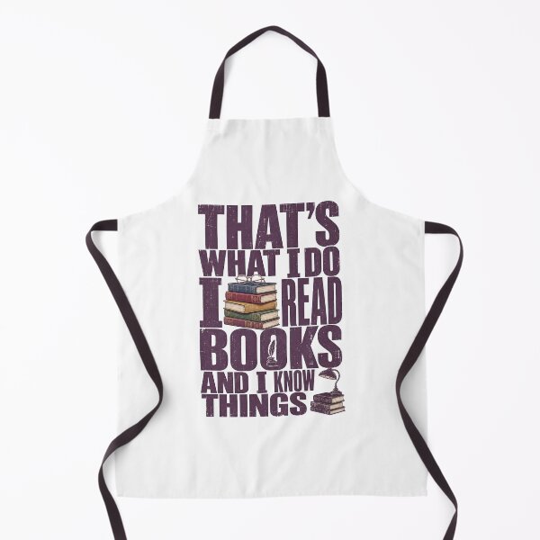 Item preview, I Read Books and Know Things designed and sold by Belarte.shop.