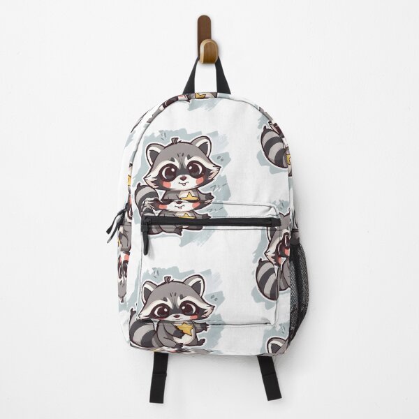 Item preview, Cute Kawaii Raccoon Sticker | Adorable Baby Raccoon Holding Star Cartoon designed and sold by dreamz-world.