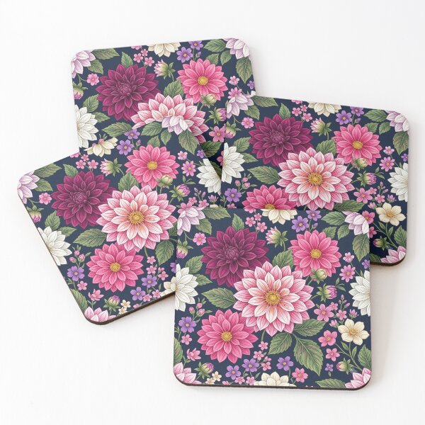 Item preview, Elegant Dahlia Bloom Garden designed and sold by samuel2025.