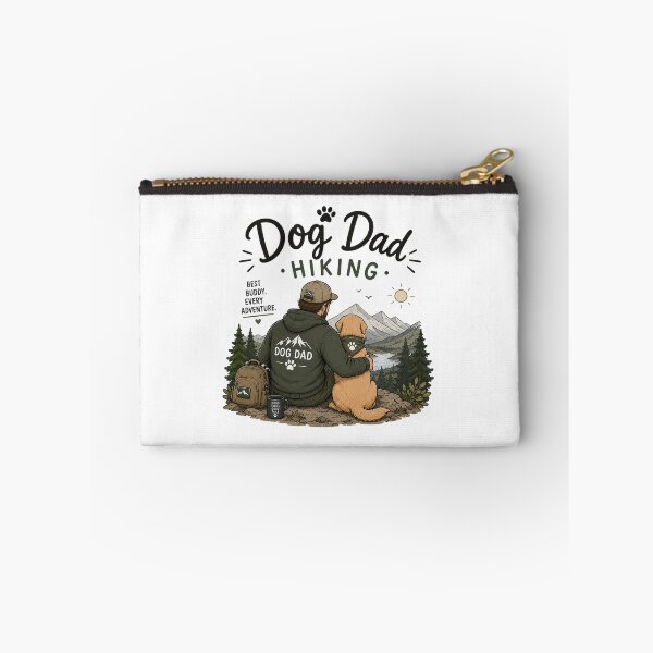Item preview, Dog Dad Hiking – Good Boots Good Trails designed and sold by SMARTKIT  DESIGNAGENCY.