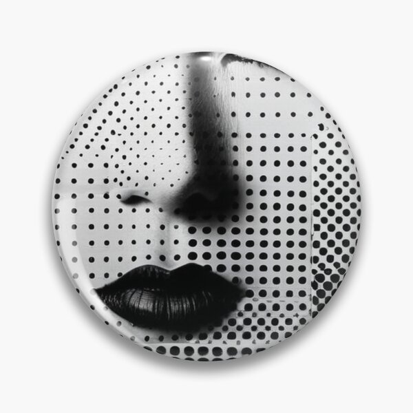 Item preview, Art - Pop Art Face, 1960s Halftone Portrait designed and sold by Beat-It.