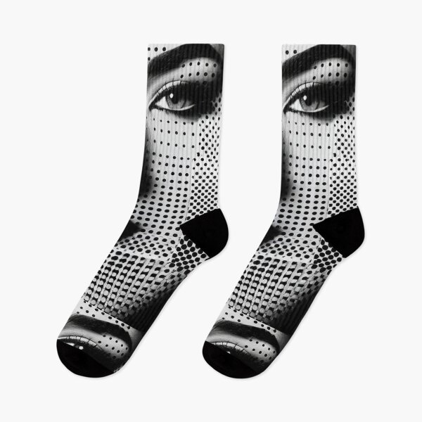 Item preview, Art - Pop Art Face, 1960s Halftone Portrait designed and sold by Beat-It.