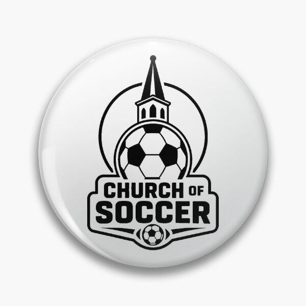 Item preview, Church of Soccer Sports Fandom Black designed and sold by DredMuunStudios.