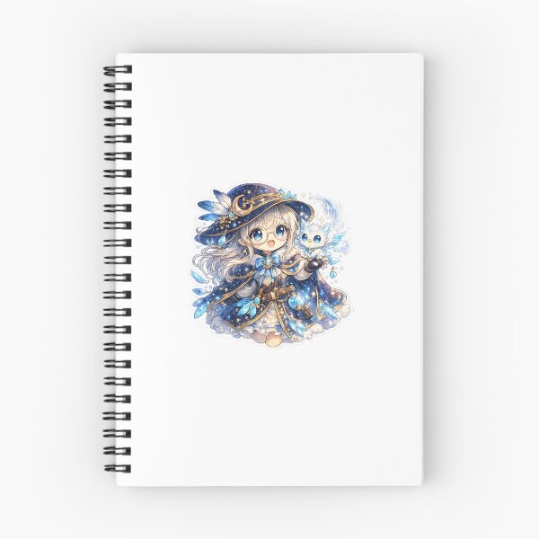 Item preview, Crystal Owl Apprentice – Magical Kawaii Sticker designed and sold by blossomfun.