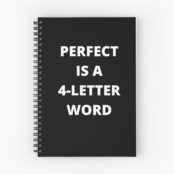 Item preview, Perfect is a 4-Letter Word designed and sold by app-ar-el.