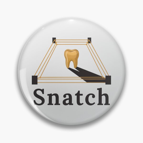 Item preview, Snatch Golden Tooth Boxing Ring Movie Symbol Art designed and sold by Enea Kelo.