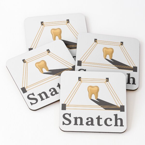 Artikelvorschau, Snatch Golden Tooth Boxring Filmsymbol Kunst entworfen und verkauft von Enea Kelo.
