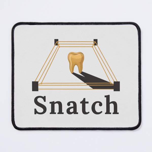 Item preview, Snatch Golden Tooth Boxing Ring Movie Symbol Art designed and sold by Enea Kelo.