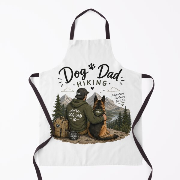 Item preview, Dog Dad Hiking – German Shepherd Trail Partner designed and sold by SMARTKIT DESIGNAGENCY.