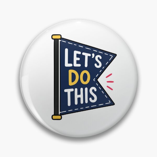 Item preview, Let's Do This School Banner | Motivational Student Sticker designed and sold by Mikoff04-arts.