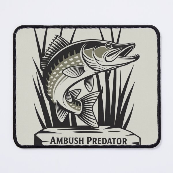 Item preview, Northern Pike Ambush designed and sold by JebliDesign.