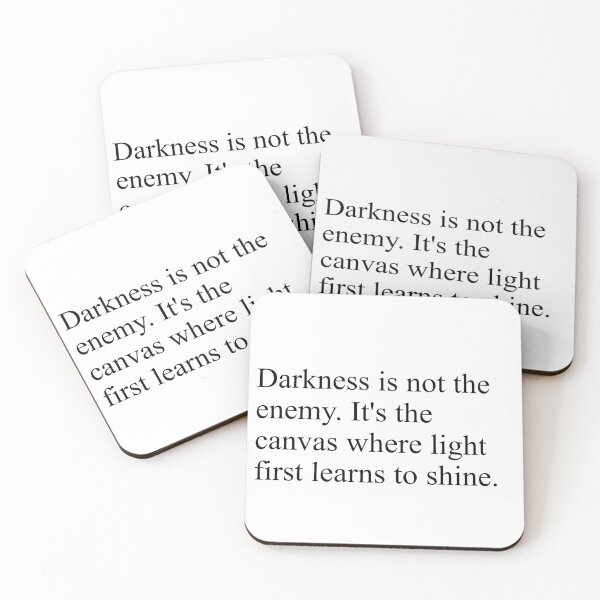 Item preview, Darkness is not the enemy designed and sold by HJ-Fiction.