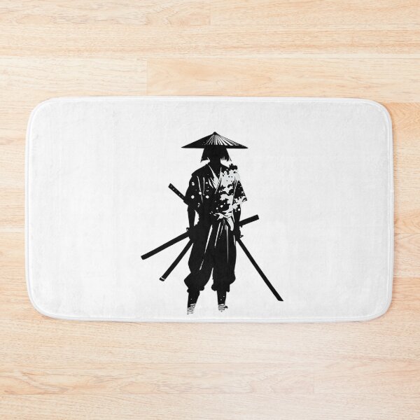 Item preview, Japanese Warrior Silhouette With Katana Sword designed and sold by Ta-Ri-El.