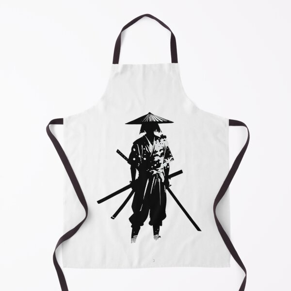 Item preview, Japanese Warrior Silhouette With Katana Sword designed and sold by Ta-Ri-El.