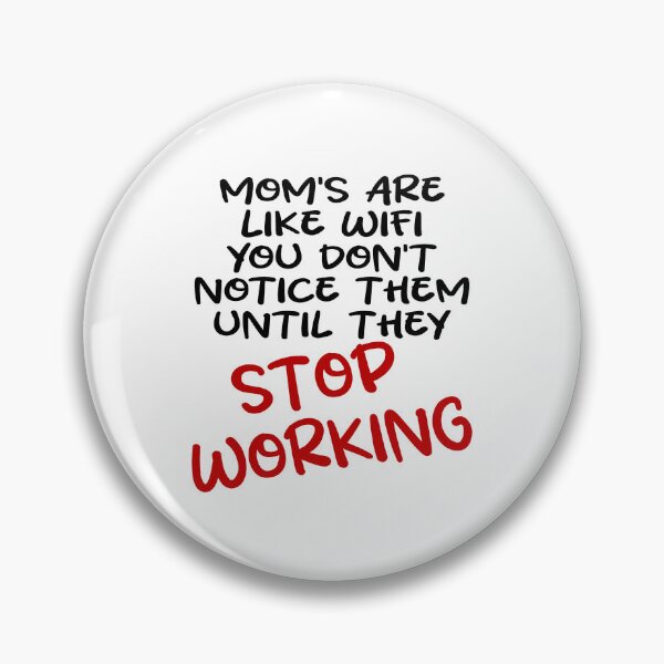 Item preview, Funny mother quote top mama apparel sarcastic birthday present for wife wifi tech humor tshirt designed and sold by WonderWaresGifts.