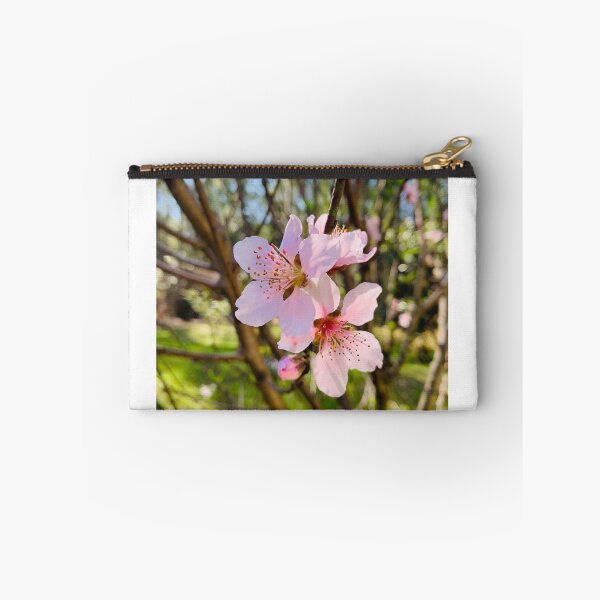 Item preview, Blooming peach tree flowers closeup designed and sold by simeonred.