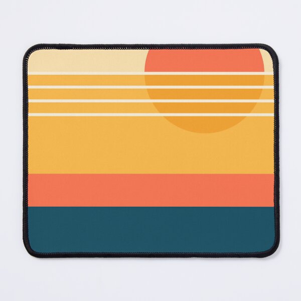 Item preview, Minimal Retro Sunset – Vintage Stripes Sun | Summer Aesthetic Design designed and sold by hyper retro.