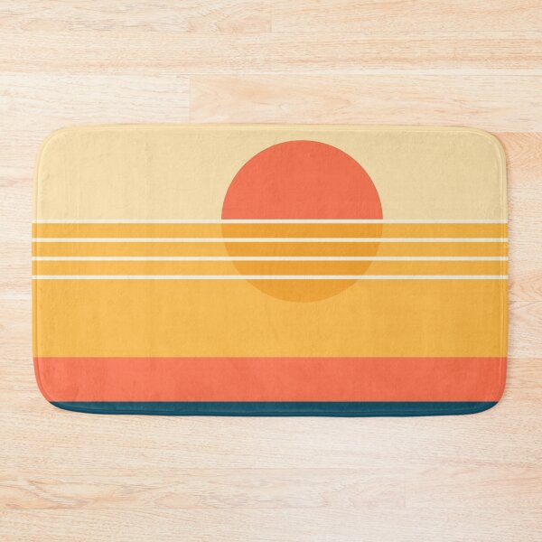Item preview, Minimal Retro Sunset – Vintage Stripes Sun | Summer Aesthetic Design designed and sold by hyper retro.