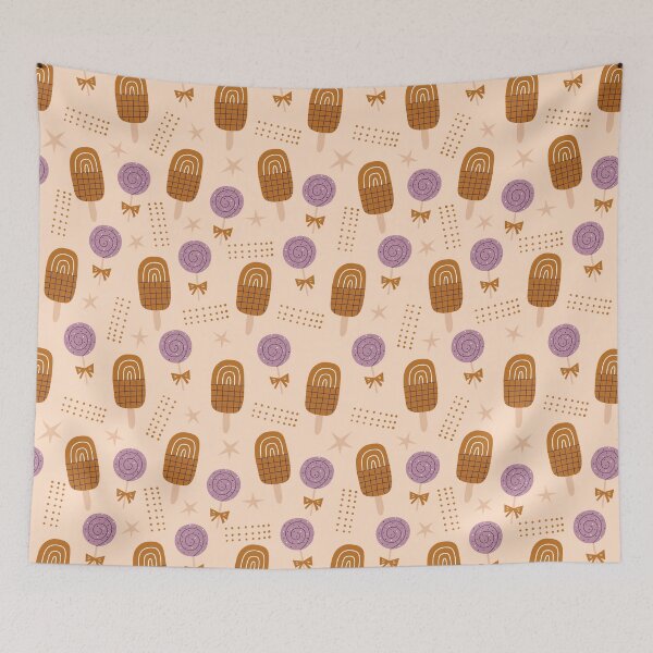 Item preview, dog party pattern designed and sold by WhiteFoxy-Main.