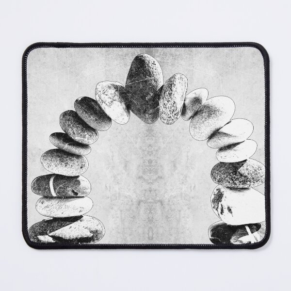 Item preview, Balanced Keystone Arch of River Stones designed and sold by Ghoul Enterprises.
