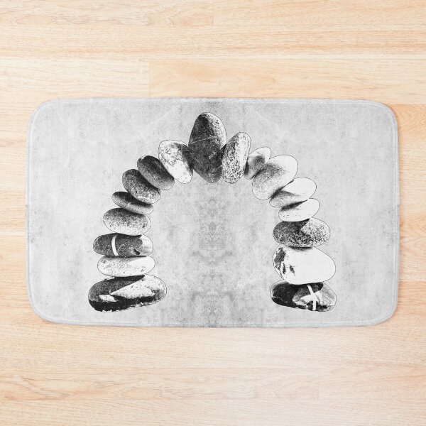 Item preview, Balanced Keystone Arch of River Stones designed and sold by Ghoul Enterprises.