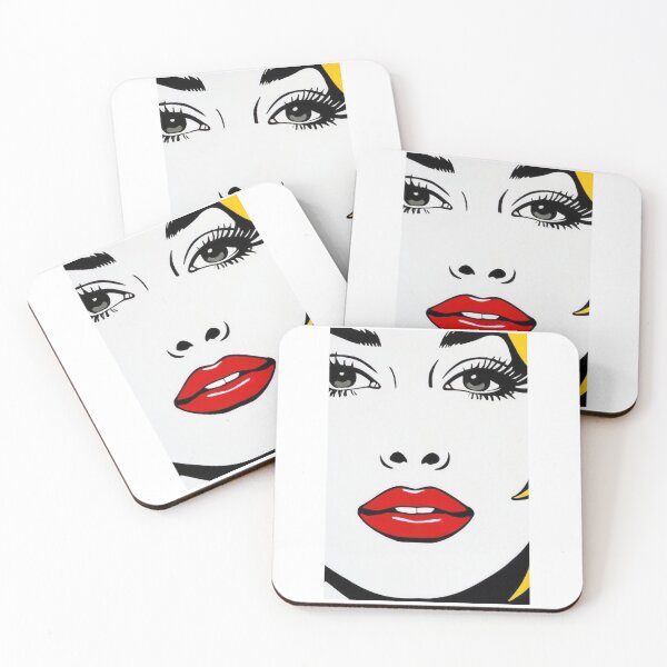 Item preview, Art - Pop Art Female Face, 1960s Graphic Style designed and sold by Beat-It.