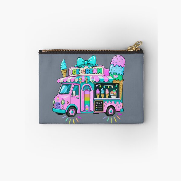 Item preview, Pastel Ice Cream Truck designed and sold by Aimetoi.