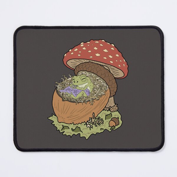 Item preview, Frog sleeping in acorn designed and sold by LeshanArt.