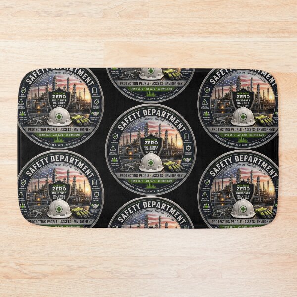 Item preview, Safety Department Zero Incident Safety Professional Challenge Coin Industrial Wall Art designed and sold by artistwill.