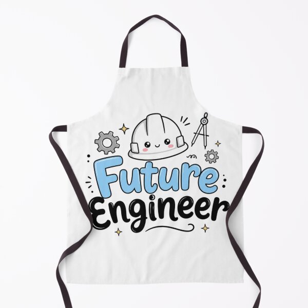 Item preview, Future Engineer Cute Kawaii Hard Hat Typography | Engineering Student Gift Sticker designed and sold by Sanika arts .