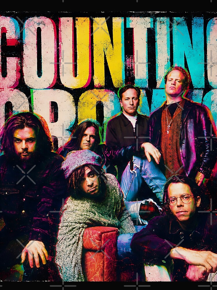 Thumbnail 3 of 3, Scarf, Counting Crows designed and sold by TeeCodes.