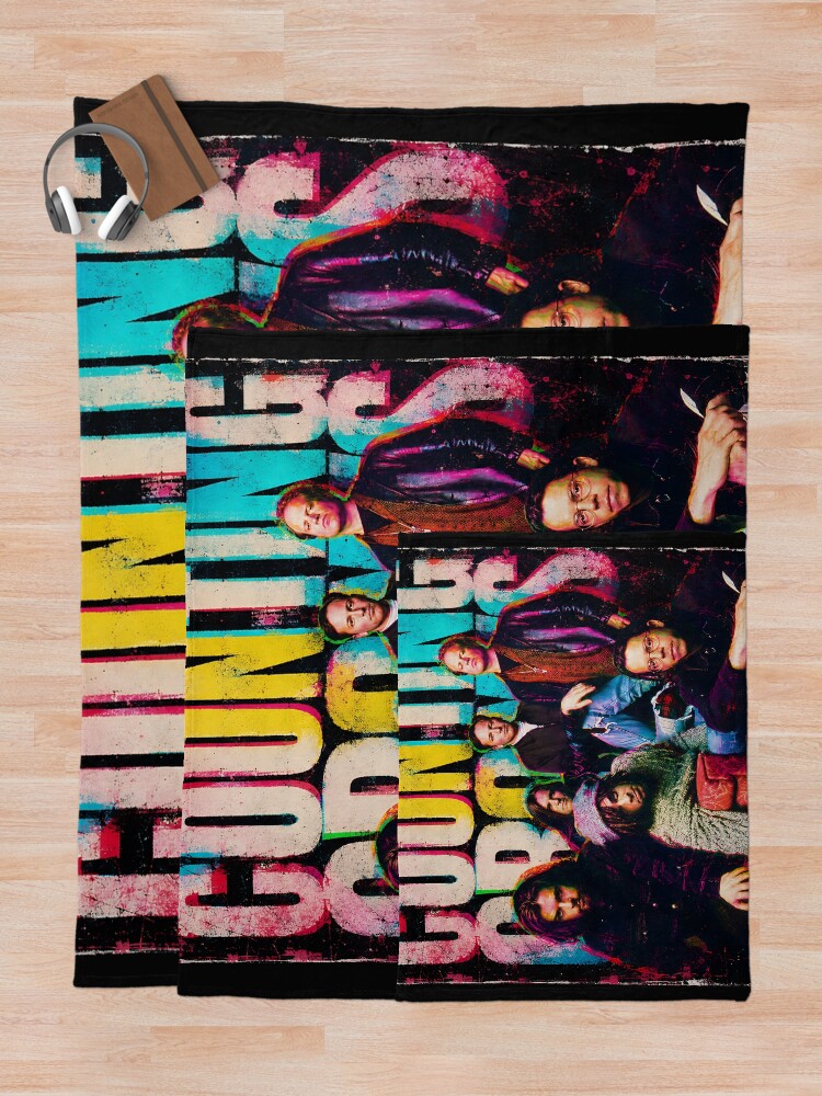 Thumbnail 5 of 6, Throw Blanket, Counting Crows designed and sold by TeeCodes.