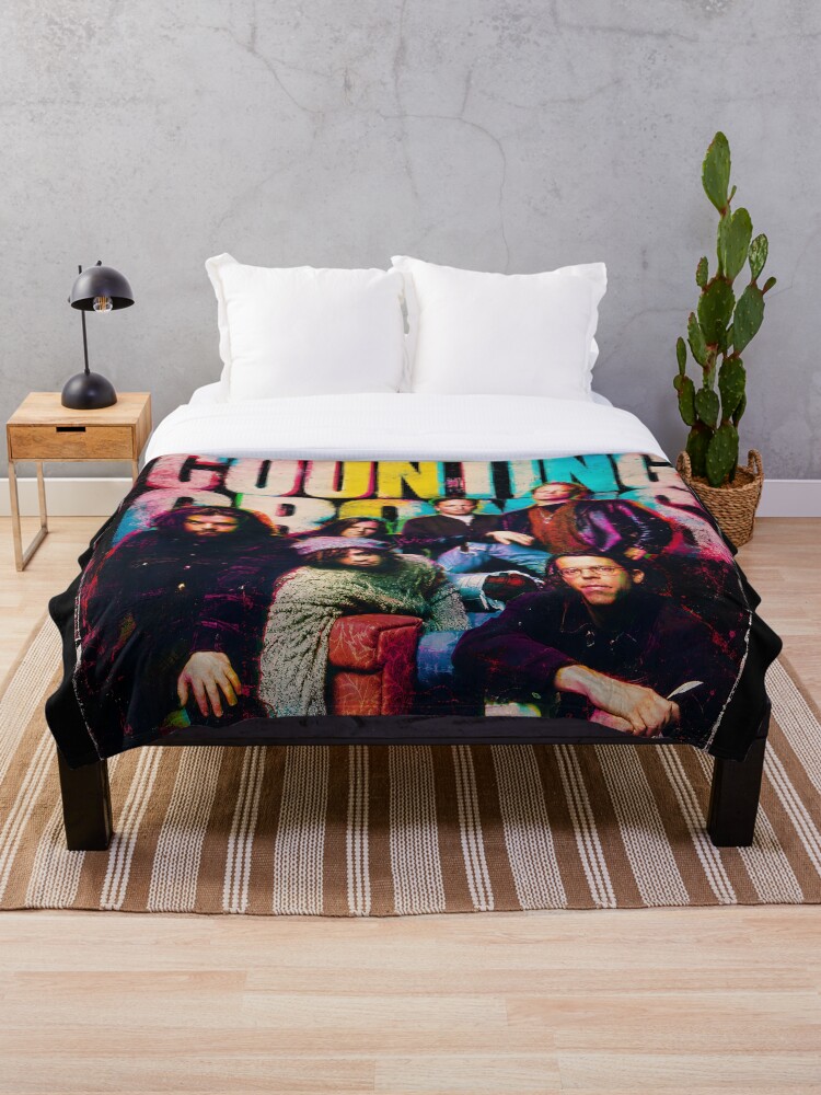 Thumbnail 1 of 6, Throw Blanket, Counting Crows designed and sold by TeeCodes.