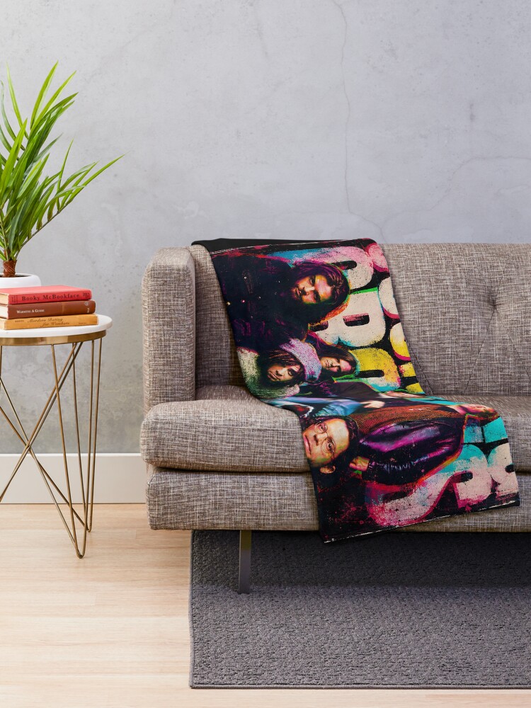 Thumbnail 2 of 6, Throw Blanket, Counting Crows designed and sold by TeeCodes.