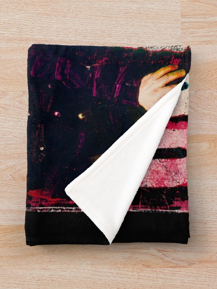 Thumbnail 3 of 6, Throw Blanket, Counting Crows designed and sold by TeeCodes.