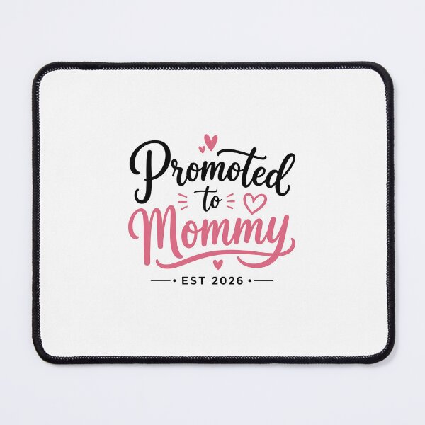 Item preview, Promoted to Mommy Est 2026 | New Mom Pregnancy Announcement | First Mother's Day Gift designed and sold by MakeMemoryStore.