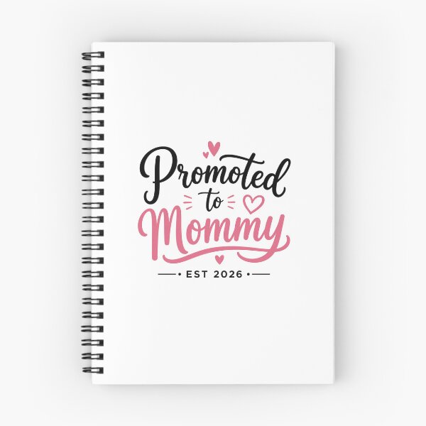 Item preview, Promoted to Mommy Est 2026 | New Mom Pregnancy Announcement | First Mother's Day Gift designed and sold by MakeMemoryStore.