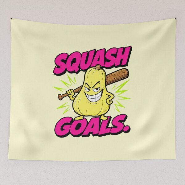 Item preview, Squash Goals Funny Squad Goals Vegetable Pun Fake Friends Gift designed and sold by Anyshca.