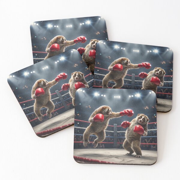 Item preview, Slow Loris Slips a Punch designed and sold by Tridentulus.